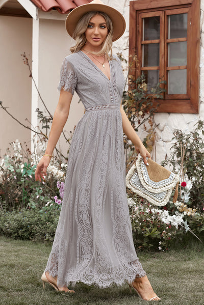 Fill Your Heart Lace Maxi Dress